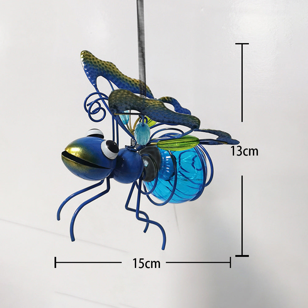 🔥Solange der Vorrat reicht 40 % Rabatt!🐝Outdoor Hanging Solar Bee Light