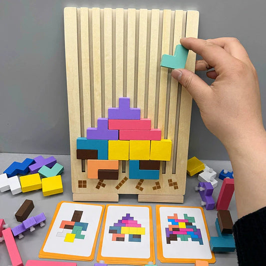 Anti-Stress Holzspiel – Ruhe, Fokus & Kreativität am Arbeitsplatz