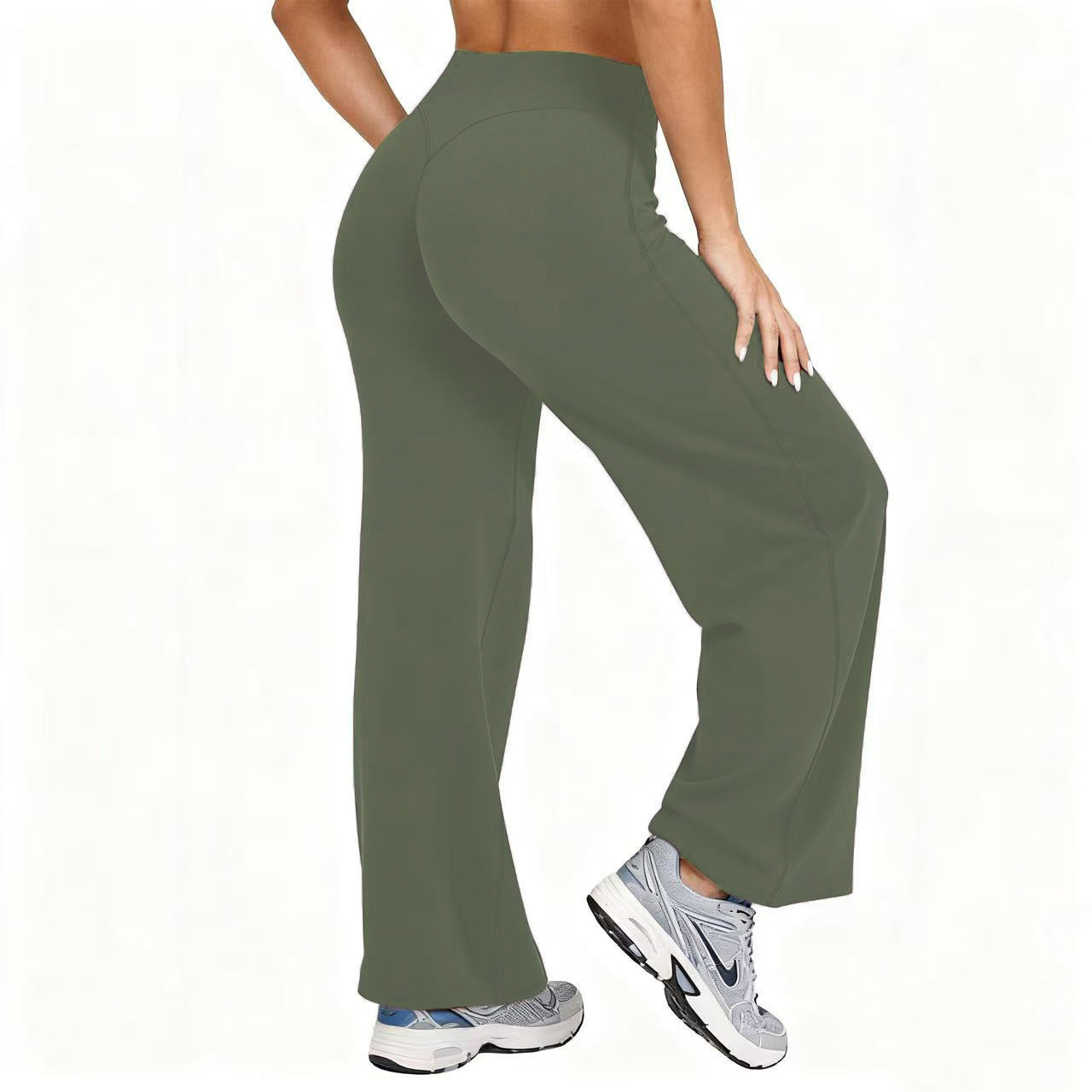⌛ Nur noch 3 Tage – 49% auf alles! ⏰Damen High-Waist Stretch-Weichhose