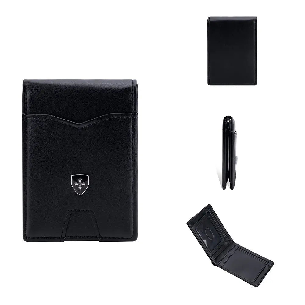 🔥49% Rabatt🔥GSOIAX RFID-Blockierende Herren-Geldbörse 👔 | Ultradünn (0,8 Zoll) mit 11 Kartenfächern & 5 Jahre Garantie – Perfekt für Reisen & Business