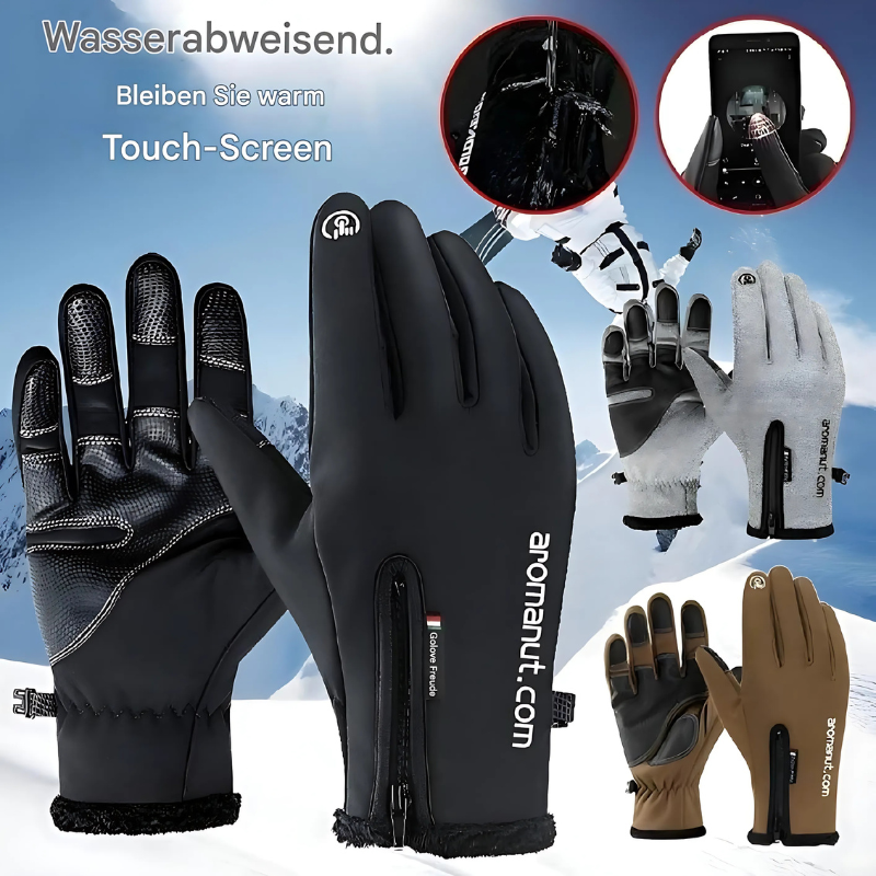 ThermoTouch | Wasserdichte Thermo-Handschuhe - Geeignet für Touchscreen