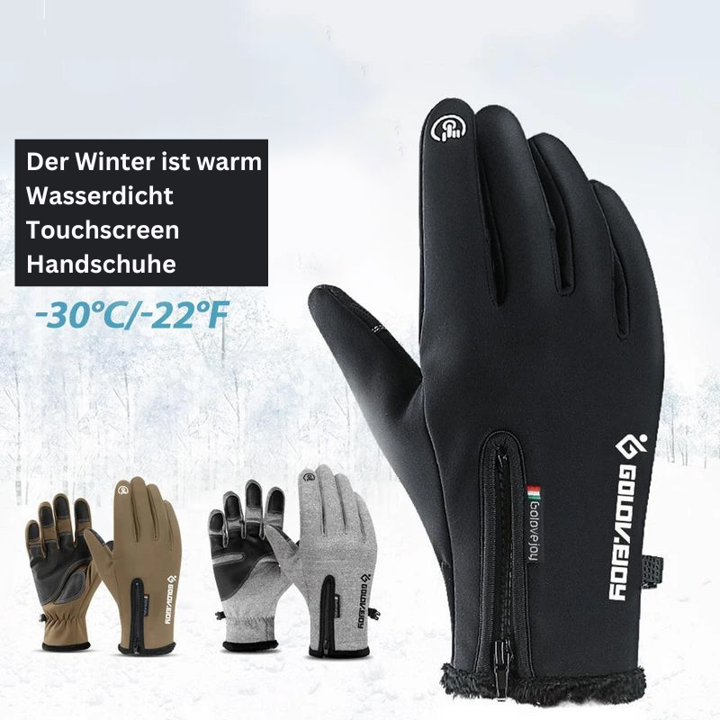 ThermoTouch | Wasserdichte Thermo-Handschuhe - Geeignet für Touchscreen