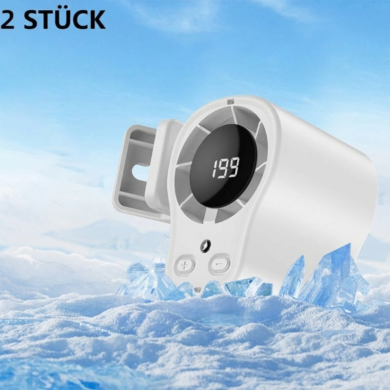 🔥HEISSER SALE – 50% RABATT🔥 Freihändiger persönlicher Kühlventilator mit LED-Display