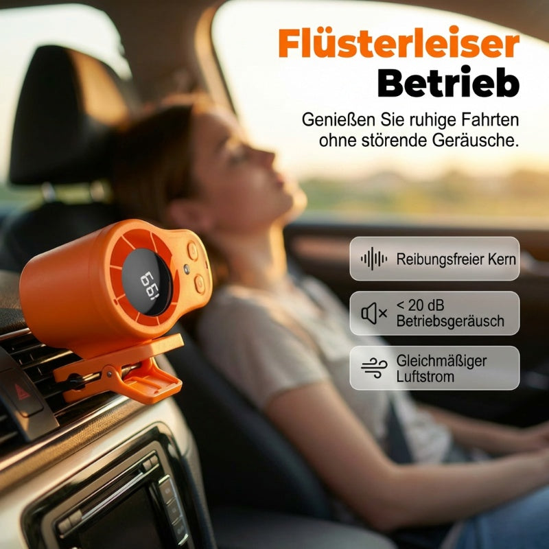 🔥HEISSER SALE – 50% RABATT🔥 Freihändiger persönlicher Kühlventilator mit LED-Display