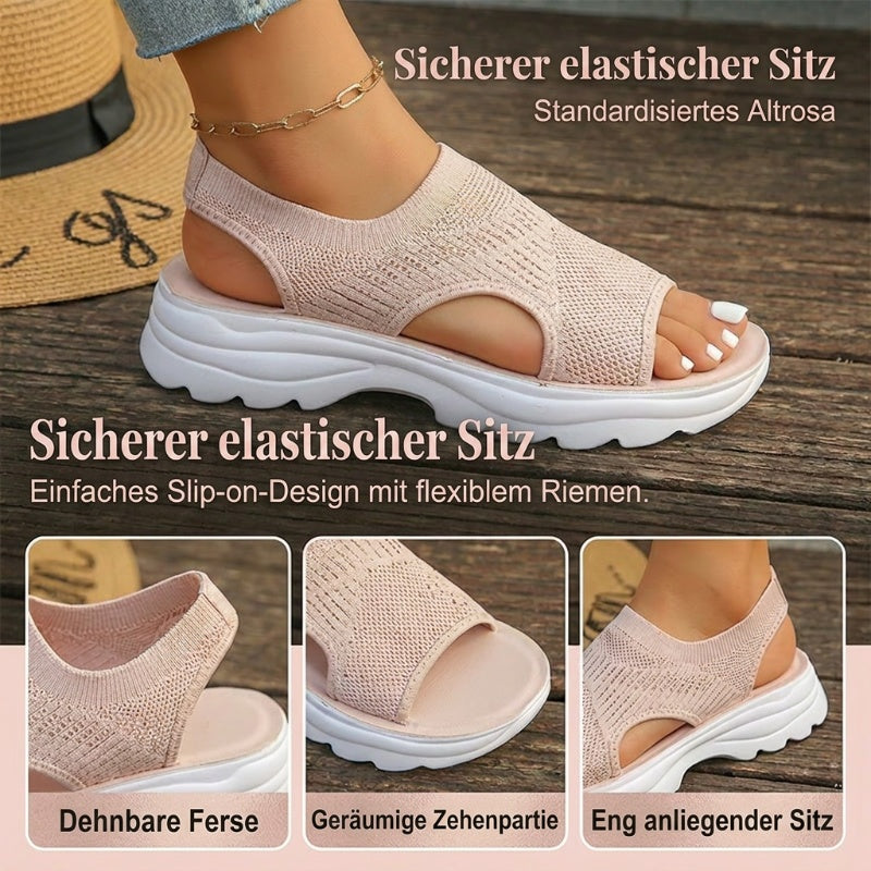 🔥🔥 Atmungsaktive Plateau-Sandalen aus Mesh für Damen