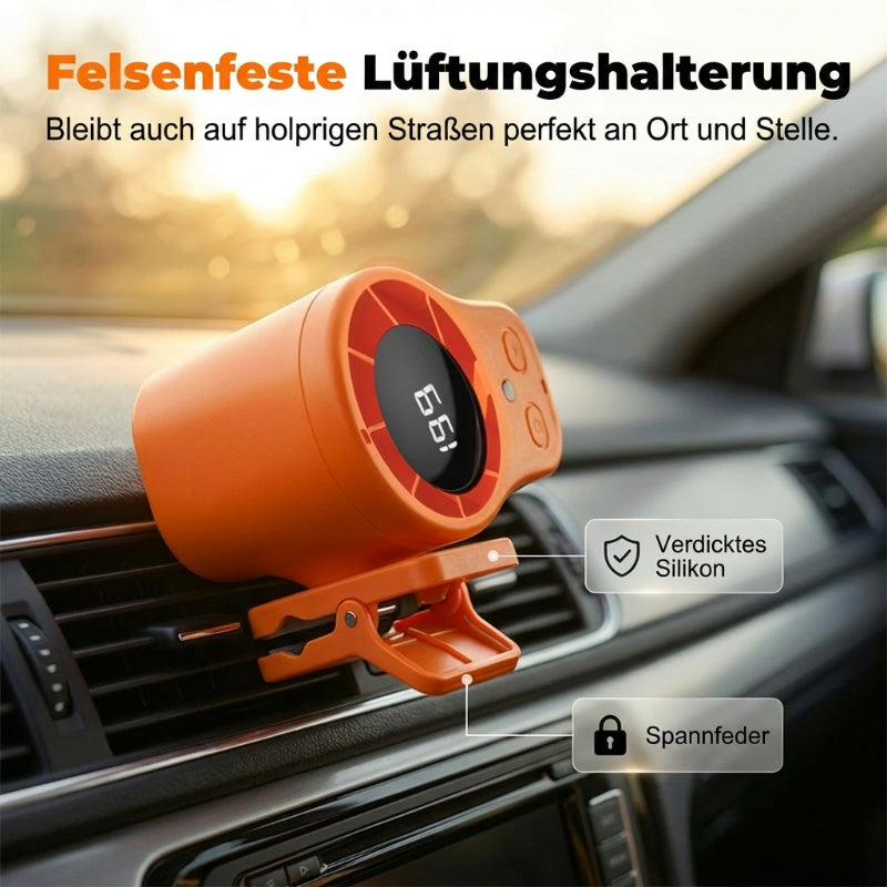 🔥HEISSER SALE – 50% RABATT🔥 Freihändiger persönlicher Kühlventilator mit LED-Display