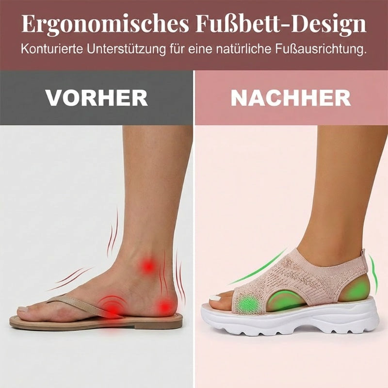 🔥🔥 Atmungsaktive Plateau-Sandalen aus Mesh für Damen