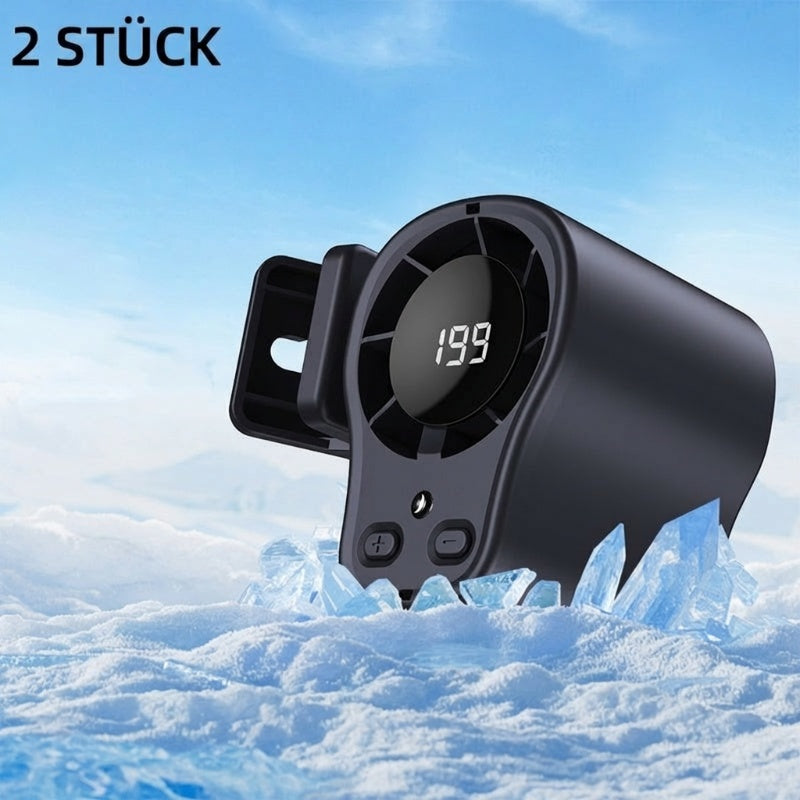 🔥HEISSER SALE – 50% RABATT🔥 Freihändiger persönlicher Kühlventilator mit LED-Display