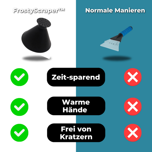 1+1 GRATIS | FrostyScraper - Kegelförmiger Eiskratzer