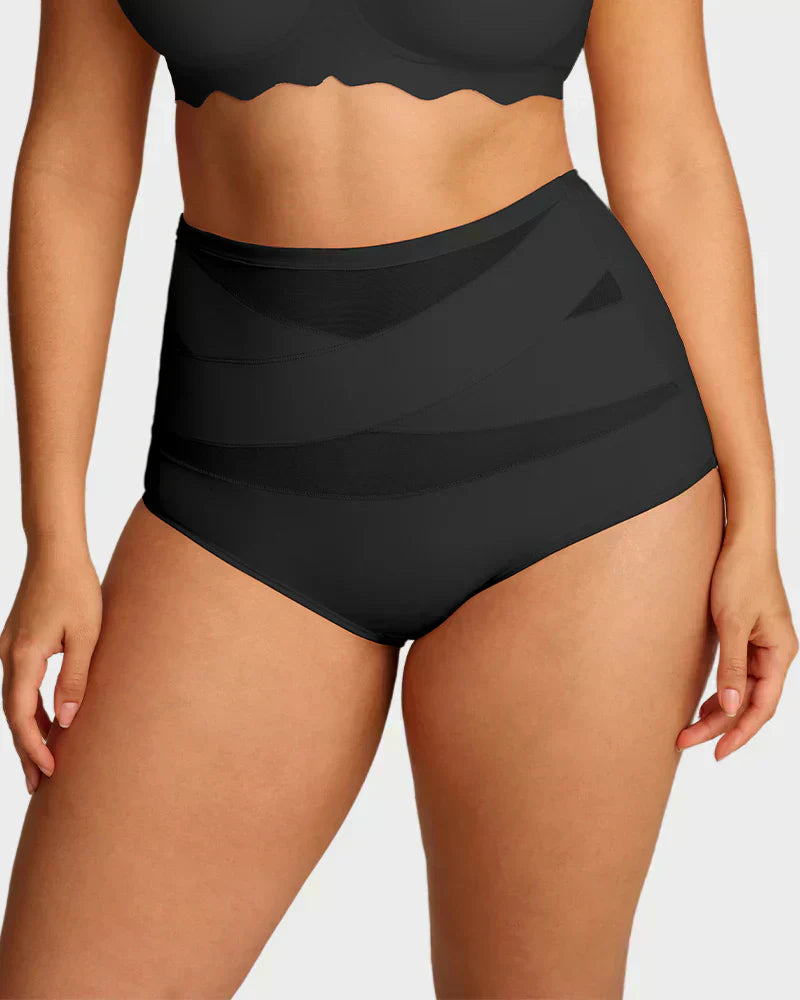 🌸Letzter Tag – Kaufe 1 erhalte 3 gratis!✨Hoch taillierte Formhose in Übergröße mit Bauchstraffung
