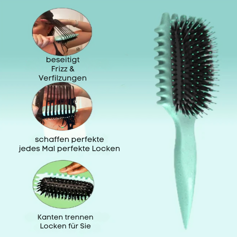 1+1 GRATIS | LuxeLocks™ | Lockenbürste [Letzter Tag Rabatt]