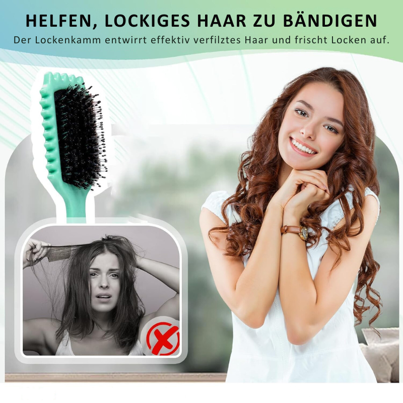 1+1 GRATIS | LuxeLocks™ | Lockenbürste [Letzter Tag Rabatt]