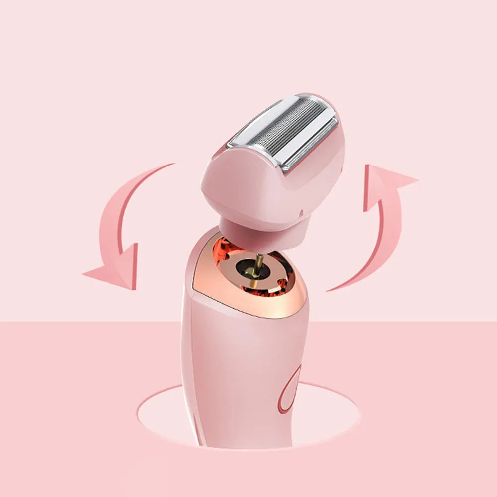 Silkell – Épilateur et tondeuse à double tête pour femmes