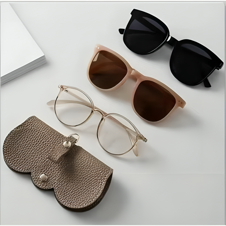 1 + 1 GRATIS HEUTE | OptiPouch | Platzsparendes, stylisches Etui für Ihre Sonnenbrille!