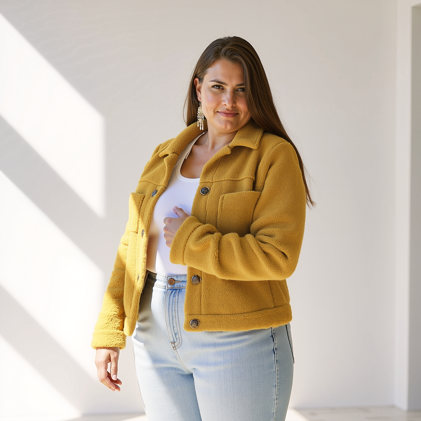 Selina | Fleece Herbstjacke