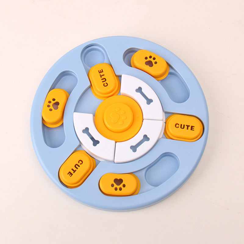 Bol puzzle intelligent pour mangeoire pour animaux de compagnie