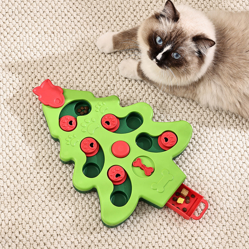 Bol puzzle intelligent pour mangeoire pour animaux de compagnie