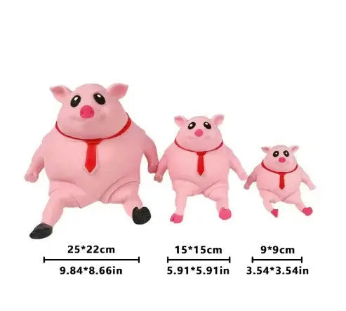 Schlag-Schweinchen Antistress-Spielzeug — Unendlicher Slap-Spaß für gute Laune