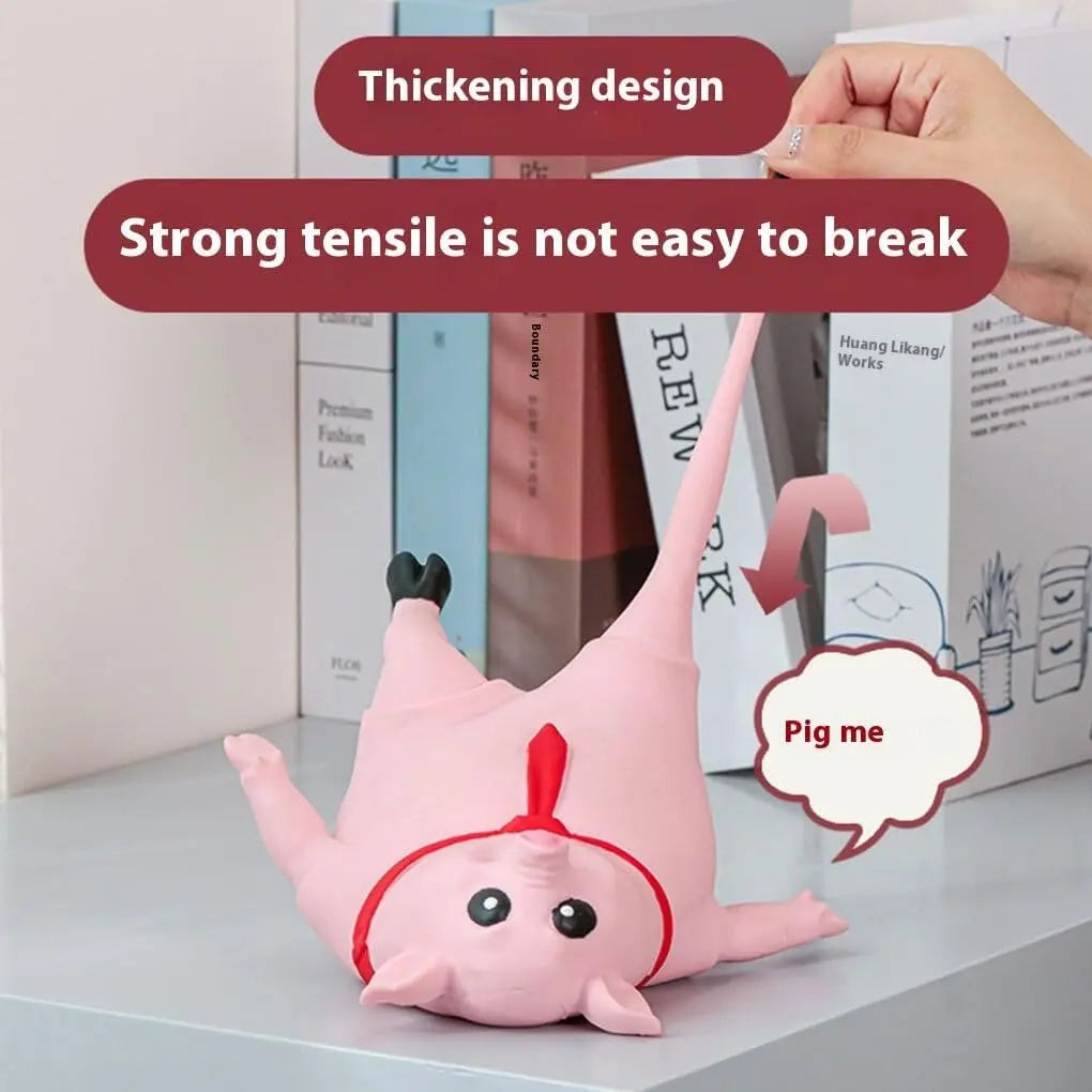 Schlag-Schweinchen Antistress-Spielzeug — Unendlicher Slap-Spaß für gute Laune