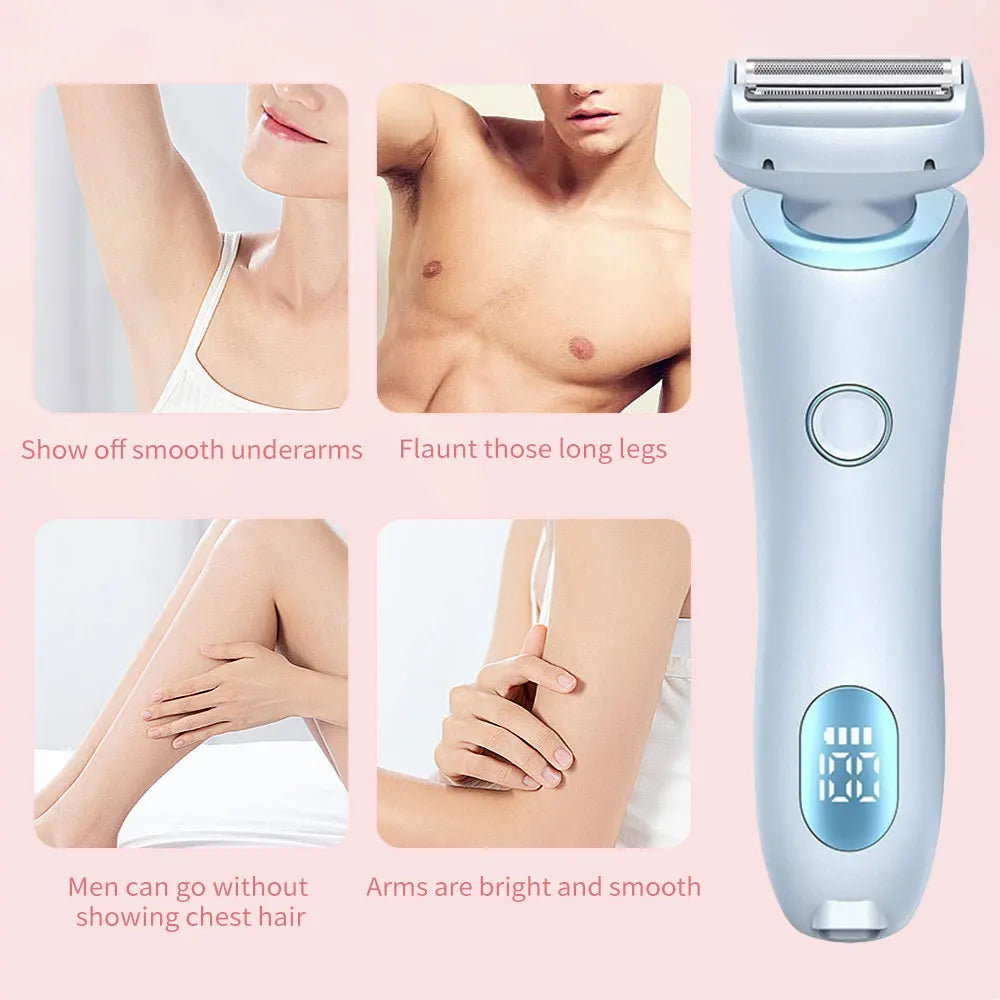 Silkell – Épilateur et tondeuse à double tête pour femmes