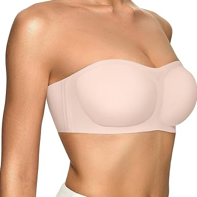 Gluschwein - 💞Damen-BHs ohne Träger, Push-up-BHs, Bandeau-BHs, rutschfeste, bügellose, stützende, gepolsterte BHs, nahtlose, bequeme Tube-BHs und Jelly-BHs