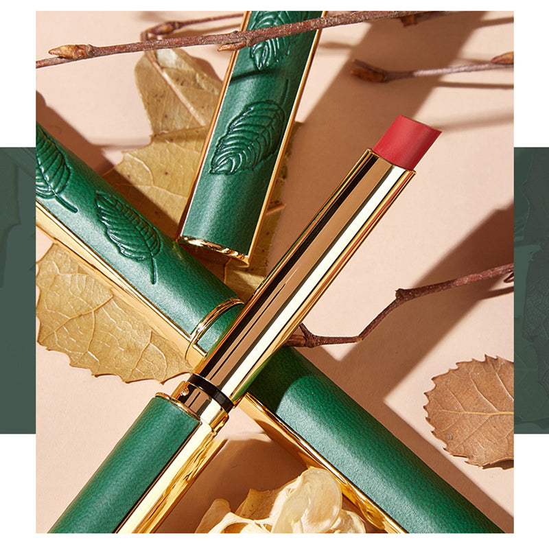 Gluschwein - Vintage Small Thin Heel Green Tube Lipstick