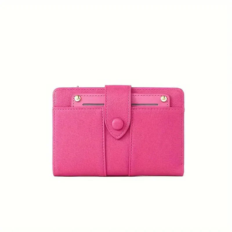🔥Exclusive 2025 Luxury Sale✨Damen-Geldbörse aus Leder mit mehreren Fächern und Kartenhalter (1 kaufen, 1 gratis)