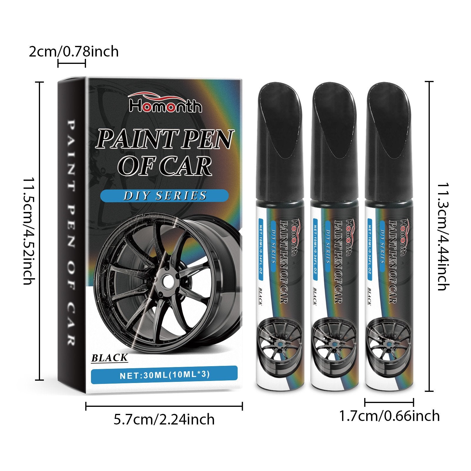 Gluschwein - 🔥Zeitlich begrenzter Verkauf – 40 % Rabatt🔥🚗Reparaturstift für Kratzer an Autoreifen