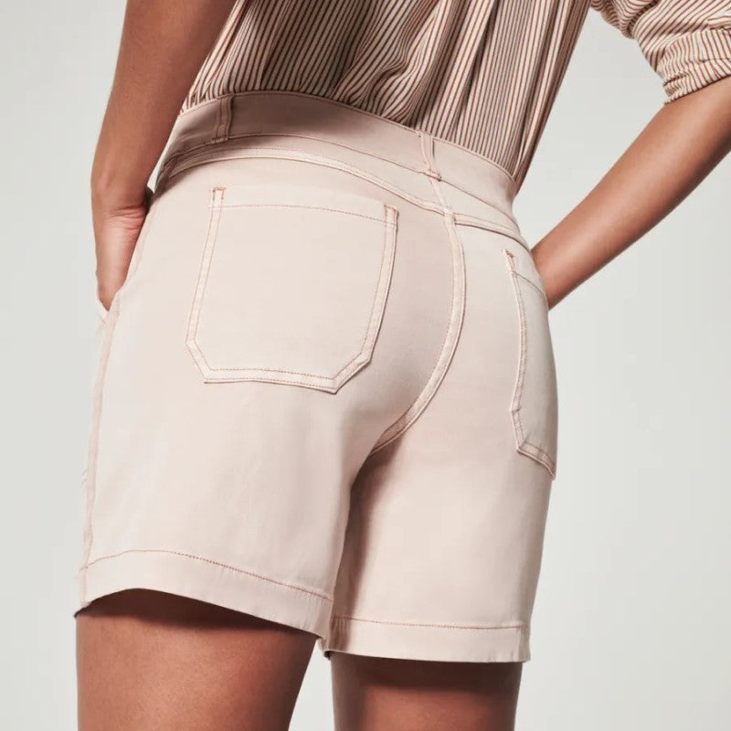 Gluschwein - Stretch-Twill-Shorts für Damen