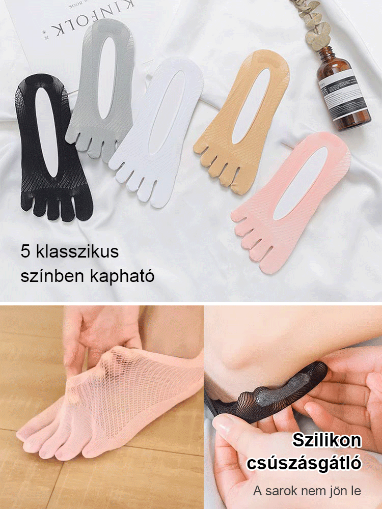 Gluschwein - 🔥Heißes Angebot🔥Unisex unsichtbare korrigierende Fünffinger-Socken