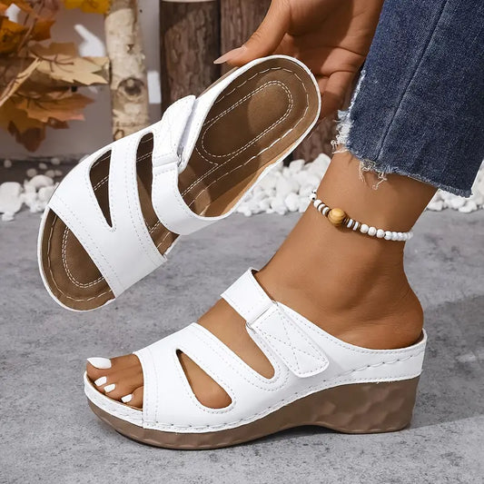 Rowella - Sandales compensées élégantes à brides