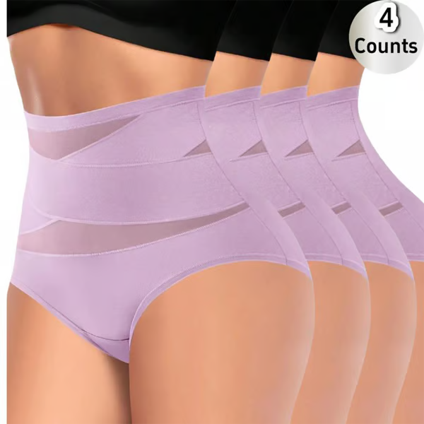 🌸Letzter Tag – Kaufe 1 erhalte 3 gratis!✨Hoch taillierte Formhose in Übergröße mit Bauchstraffung