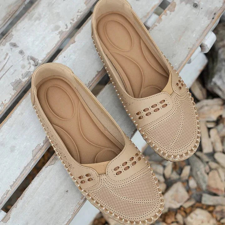 Amelie – Stilvolle Orthopädische Flache Schuhe