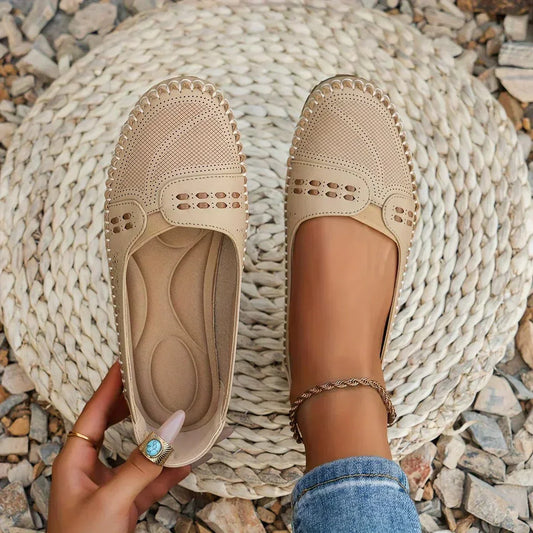 Amelie – Stilvolle Orthopädische Flache Schuhe