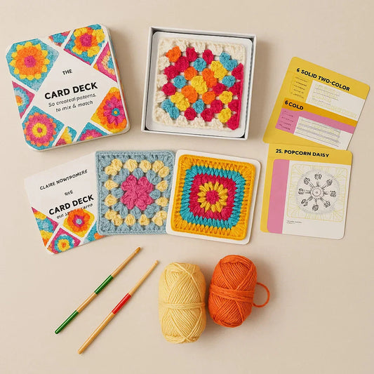 50 cartes au crochet à assortir