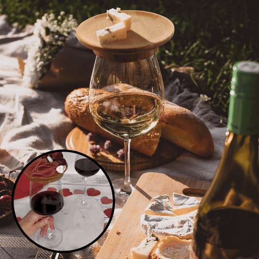 WineDish - assiette à vin pour porte-verre
