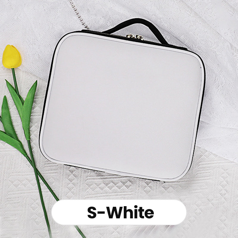 Gluschwein - ✨ 50% RABATT & Versandkostenfrei ✨ Makelloses Schminken überall – Tragbare Kosmetiktasche mit LED-Spiegel! ✨