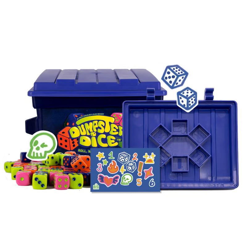 Dumpster Dice - Schnelles Familienspiel mit Würfeln
