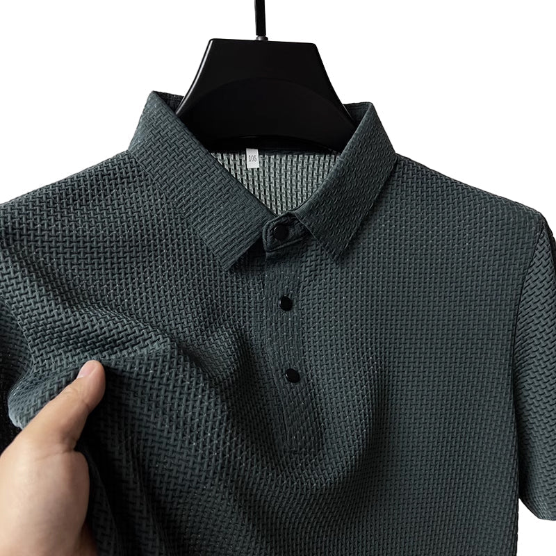 Gluschwein - Mesh Ice Silk Short Sleeve T-shirt Polo Shirt