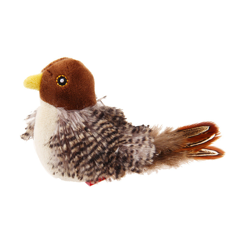 Jouet pour chat – Oiseau gazouillant simulé