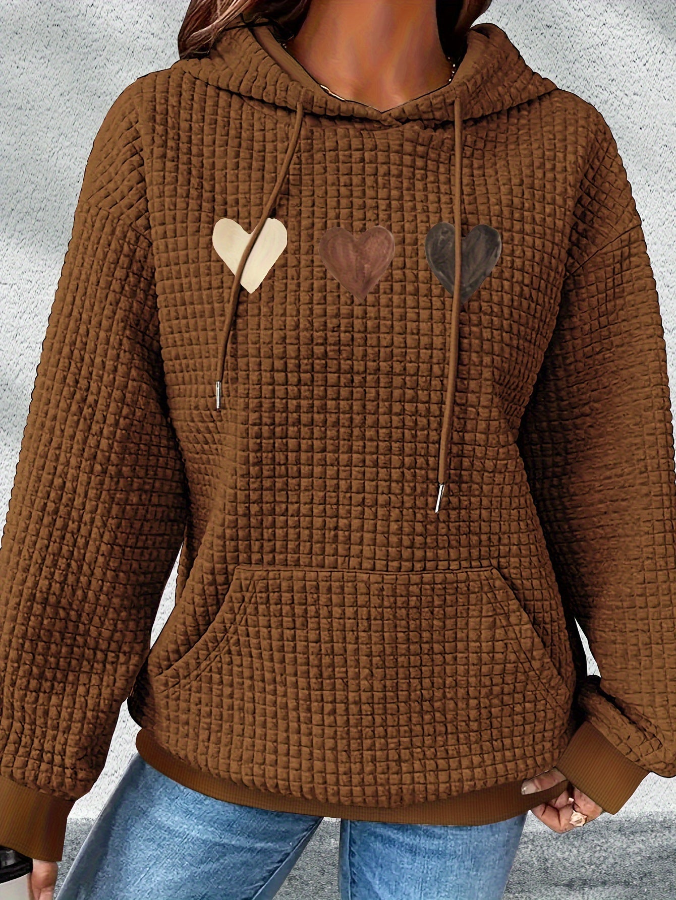 Urmela – Lässiger Polyester Kapuzenpullover Mit Taschen