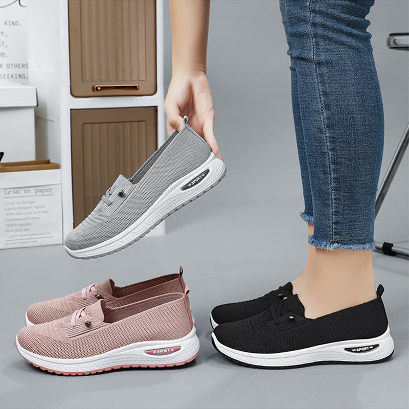 📢📢50 % Rabatt!! ⏰Leichte, atmungsaktive Slip-On Freizeitschuhe für Frauen