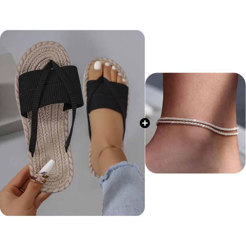 🔥Sommer-Sale: 50 % Rabatt💥 Sommerliche, bequeme Flip Flops für Frauen