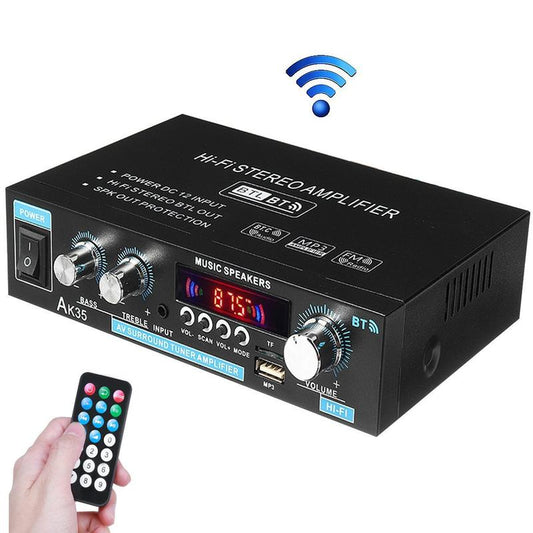 Gluschwein - 🔊 LIMITED-TIME 50% RABATT! ✨ 600W Mini HIFI Audioverstärker – 2-Kanal, Bluetooth 5.0, FM-Radio 🎵