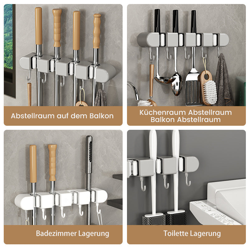 Gluschwein - Multifunktionaler Mopphalter mit Haken