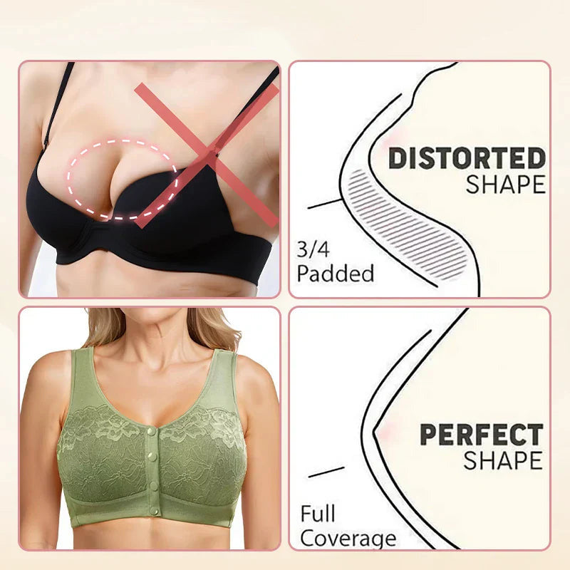 ⏳Zeitlich begrenztes Angebot 50% Rabatt⏰Bequemer drahtloser Form-BH mit Frontverschluss👙