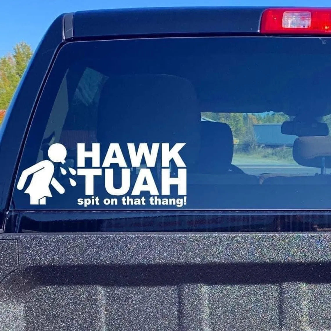 Gluschwein - Hawk Tuah Sticker | Spit on That Thang Car