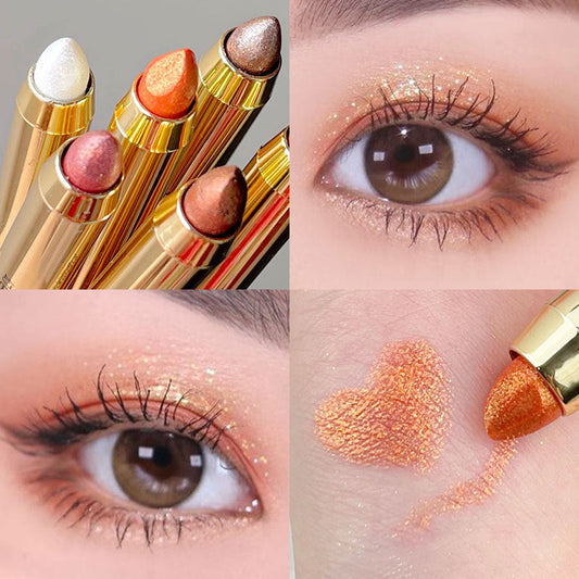 🔥Solange der Vorrat reicht 40 % Rabatt!🎉Metallic-Glitzer-Lidschattenstift