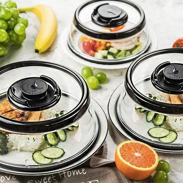 Couvercle de conservation sous vide – Couvercle réutilisable pour une fraîcheur plus longue