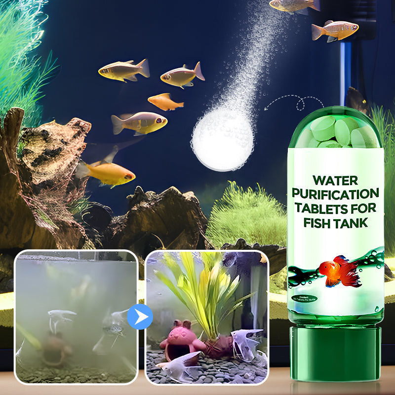 Gluschwein - ♻️💧Leistungsstarke Wasserreinigungstablette für Aquarien